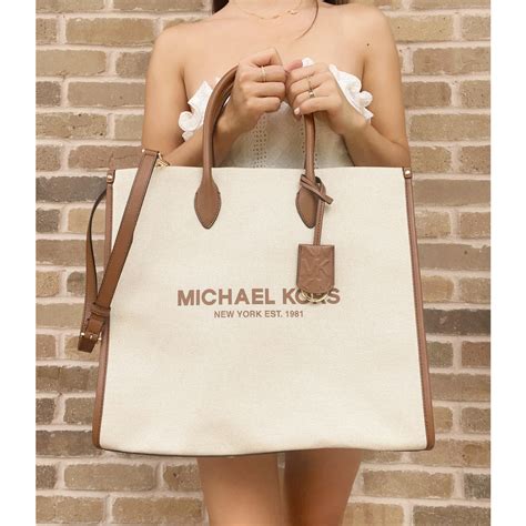 michael kors canvas bag uk|mirella large canvas tote bag.